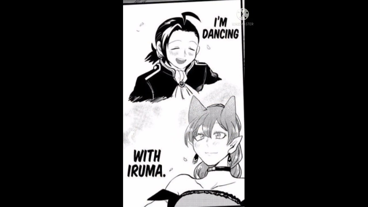 Iruma and Ameri Dance Scene: Manga