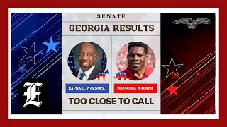 Runoff likely in Georgia with Warnock Walker Senate race too close to call