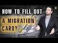 How to fill out the russian migration card correctly