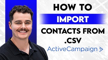 Hoe u contacten vanuit een CSV-bestand in ActiveCampaign importeert in een campagne [Handleiding ...