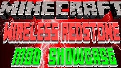 Minecraft Mod Showcase: Wireless Redstone!