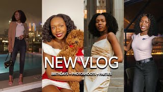 VLOG: Mochi&#39;s Bday + Photoshoots + HairCuts + OnlyDallas  + Christmas Party