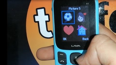 how to set picture on contact number in lava a1 mobile