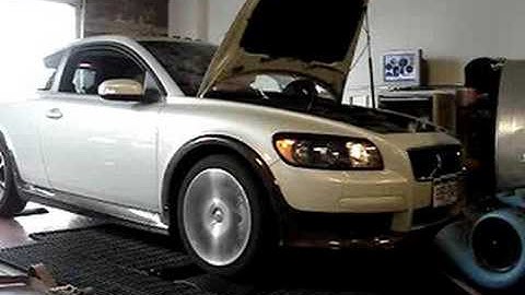 2008 Volvo C30 dyno run