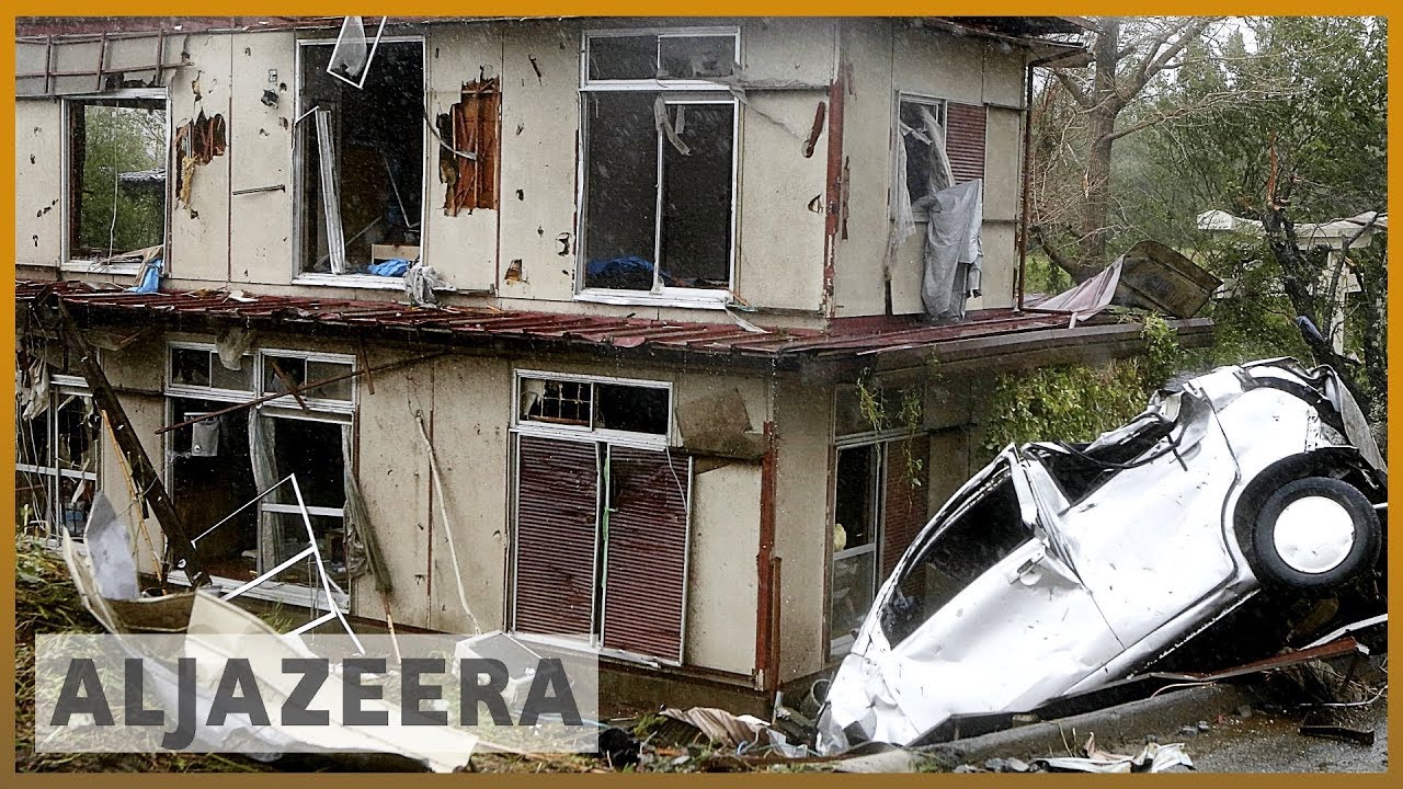 aljazeera english logo Tokyo braces for Hagibis, worst typhoon to hit city in 60 years