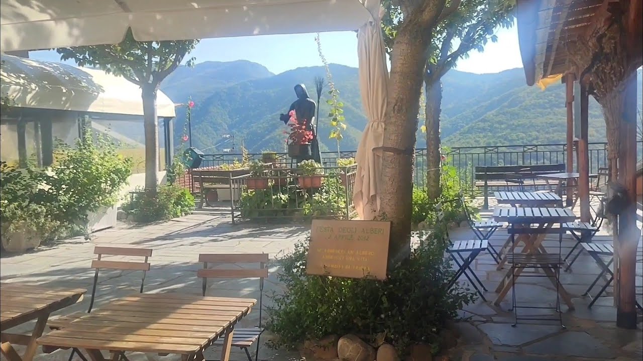 Жизнь в Италии Триора-город ведьм.Прогулка по средневековому городу.