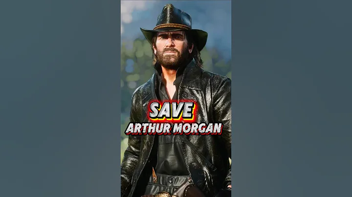 How to save Arthur Morgan in red dead redemption 2 #rdr2 #gaming