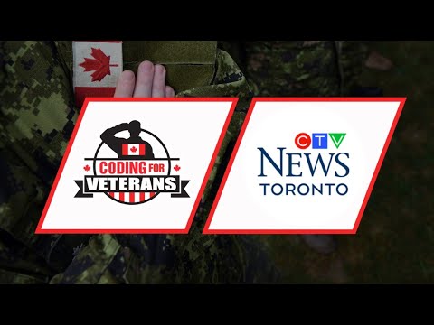 C4V Career Caravan CTV Toronto spotlight | Coding For Veterans
