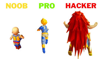 NOOB vs PRO vs HACKER - Fighters Run