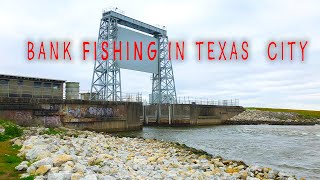 2 EASY BANK FISHING SPOTS in Texas City TX‼ MAPS & COORDINATES PROVIDED