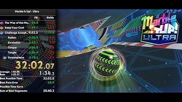 [WR] Marble It Up! Bonus Arc Speedrun 32:02