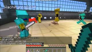 Minecraft Mob Arena Server Gameplay