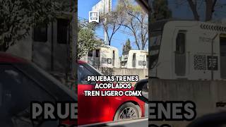 ¡Trenes de 6 VAGONES en PRUEBAS! 🤯🚈 Tren Ligero Taxqueña - Estadio Azteca - Xochimilco CDMX