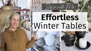 Celebrity Winter Decorating Ideas ~ 5 Effortless Winter Tables That Look Beautiful Net Worth