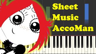 Ruby Gloom Theme Song Piano Sheet Music