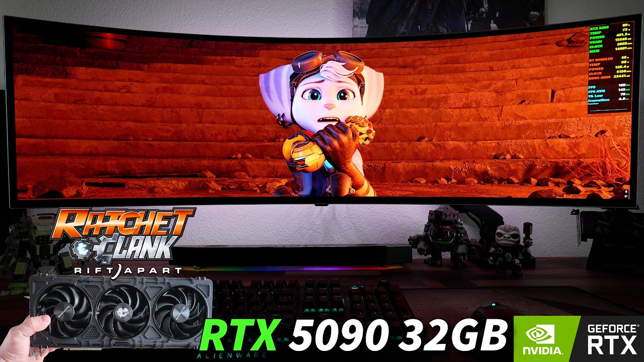 Ratchet & Clank Rift Apart - RTX 5090 32GB - Ryzen 7 9800X3D