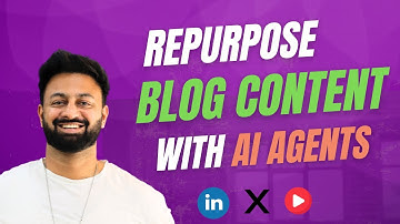 How to Convert Blogs Into LinkedIn, Twitter & YouTube Content