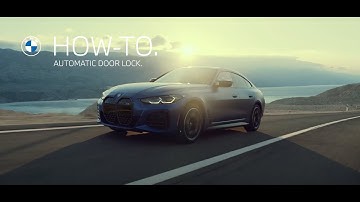 How To Automatic Door Lock with the BMW iDrive Operating System 8 | BMW How-To