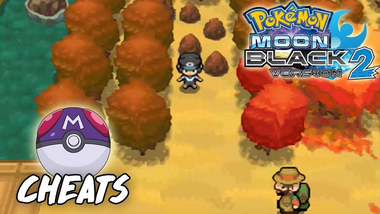 how To Add Cheats In Pokemon Moon Black 2 In Easy (100%) 