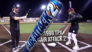 Hitting with the 1999 TPX AIR ATTACK 2 | Baseball Bat Bros
