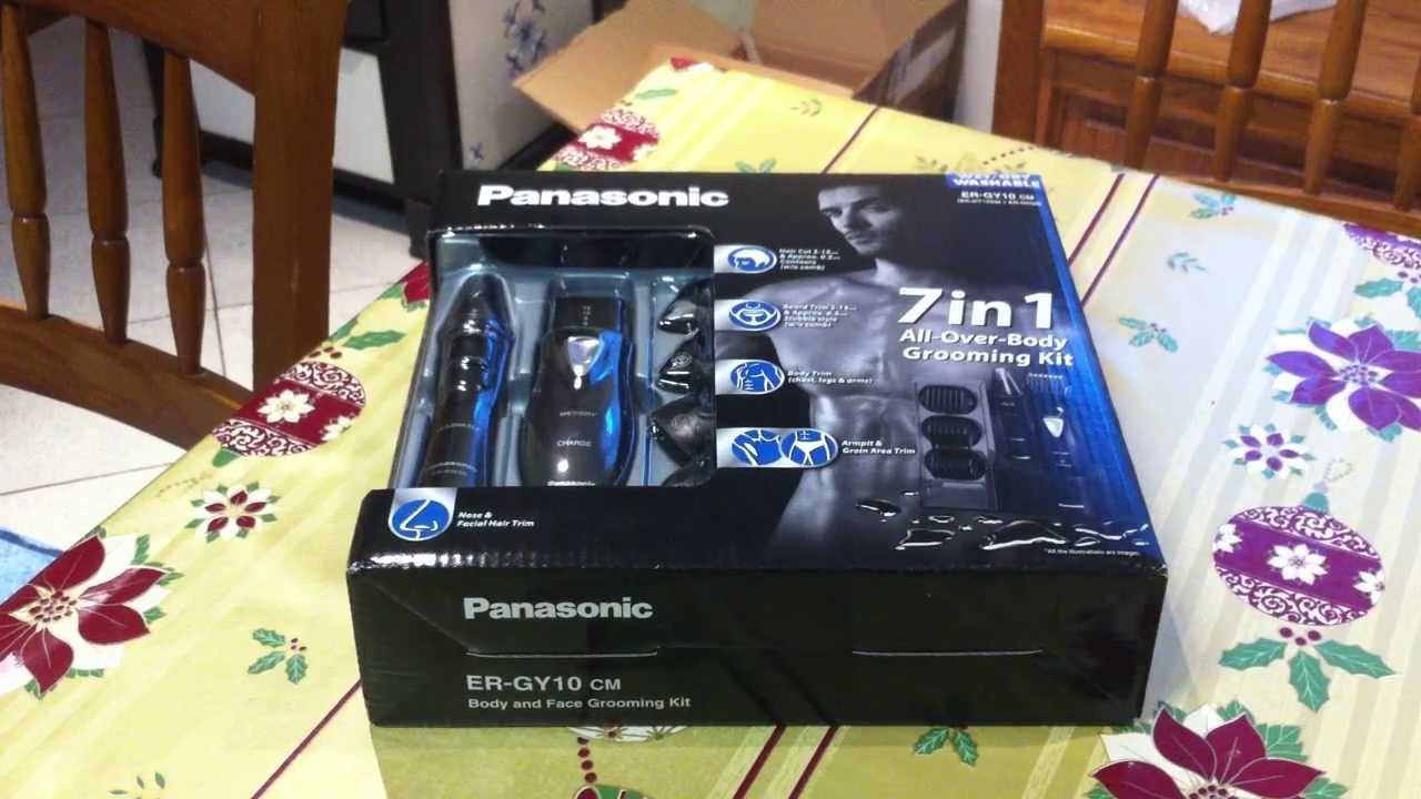 panasonic 7 in 1 all over body grooming kit