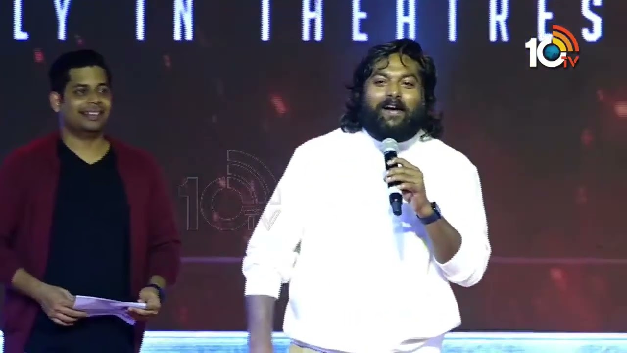 Live Rap Song Performance @ The Ghost Pre Release Event | Akkineni Nagarjuna | 10 TV