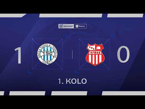 MBPLS 2026/27 - 1.Kolo: TSC – OFK VRŠAC 1:0 (0:0)