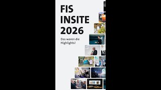 Das war die FIS INSITE 2026! 🎉
