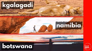 Kgalagadi Namibia Botswana Self Drive Road Trip - Trip Itinerary [Overlanding/Self Drive Africa]