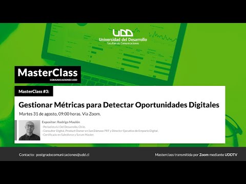 MasterClass #3 | Gestionar métricas para detectar oportunidades digitales