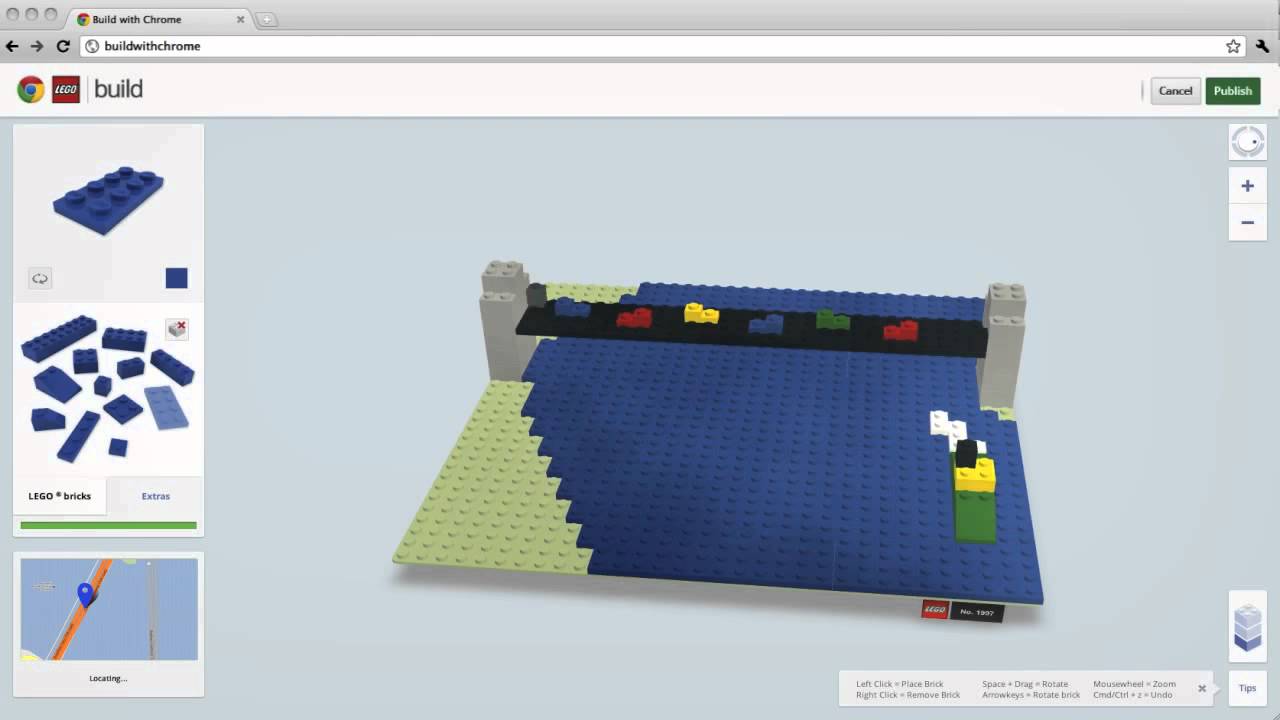 Lego And Google Launch Chrome Lego 3D Building App YouTube