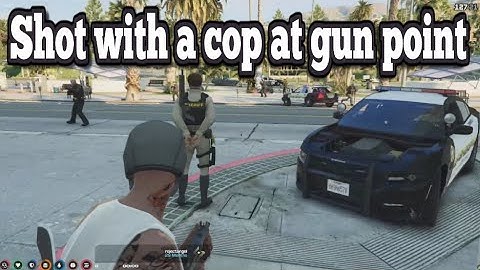 Shot with a cop at gun point | No-Pixel 3.1