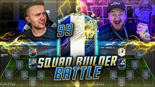 FIFA 20: 99 Rating EXTREME Squad Builder Battle 😱🔥 vs DerKeller