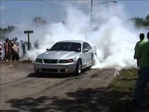 2003 Mustang Cobra Burnout - Badass
