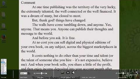 Scrivener For Windows - A Quick And Easy Guide : Distraction Free Writing Full Screen Mode