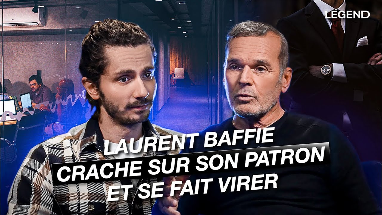 Laurent Baffie crache sur son patron et se fait virer