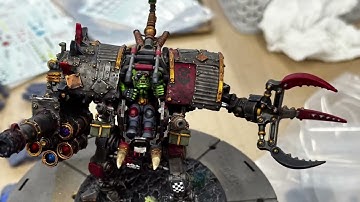 Ork Conversion: Mega Dread and Meka Dread.