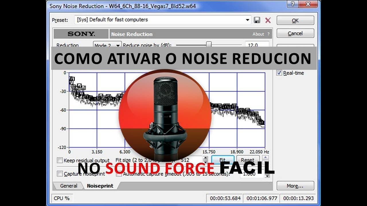 noise reduction sound forge 9.0