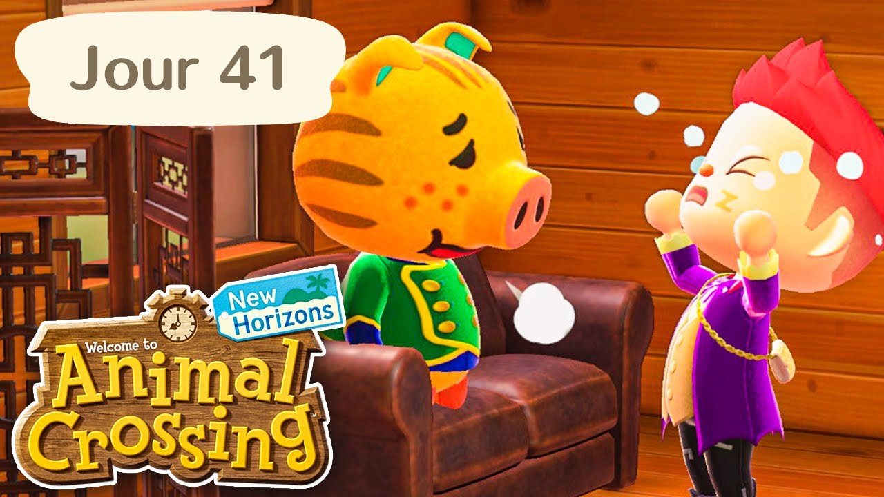 Jour 41 Jean Bon Veut D m nager Animal Crossing New Horizons 