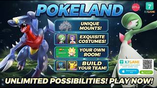 POKELAND Legends: बेहतरीन टीम तैयार करना! screenshot 3