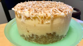 Instant Pot Coconut Macaroon Cheesecake ~ 1st Place Winner !!!