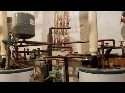 Radiant floor heating system - YouTube