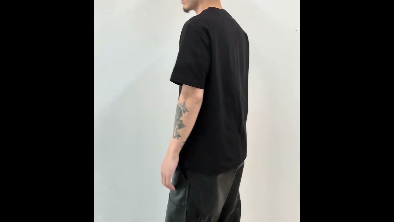 Black Eye Patch SENSITIVE CONTENT OG LABEL TEE ブラックアイパッチ