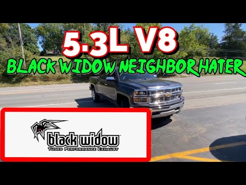 2015 Chevy Silverado 5.3L LTZ DUAL EXHAUST w/ BLACK WIDOW NEIGHBOR HATERS!