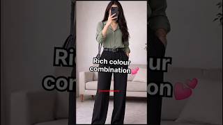 Rich colour combination✨ #ootd #trending #colour #combo #viralvideo #shortvideo #fashion #shorts