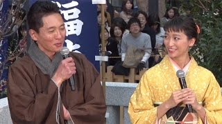 松重豊、杏との3度目の親子役に｢2人で盛り上がった」　映画「百日紅」ヒット悲願イベント2　#Yutaka Matsushige　#Anne