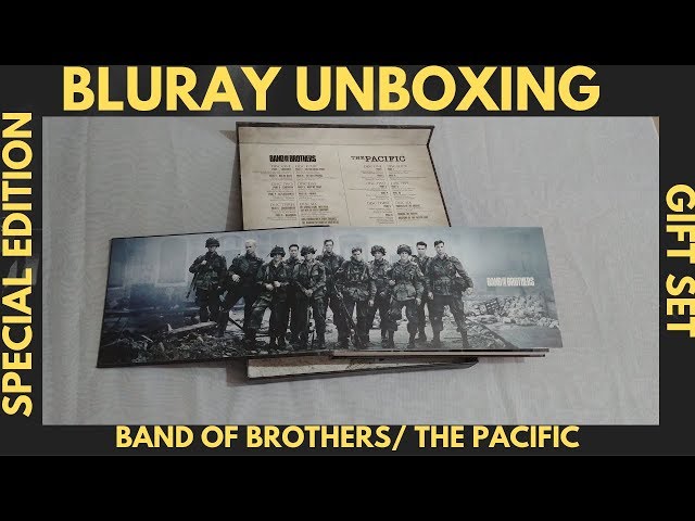 UNBOXING BAND OF BROTHERS AND THE PACIFIC SPECIAL EDITION GIFT SET