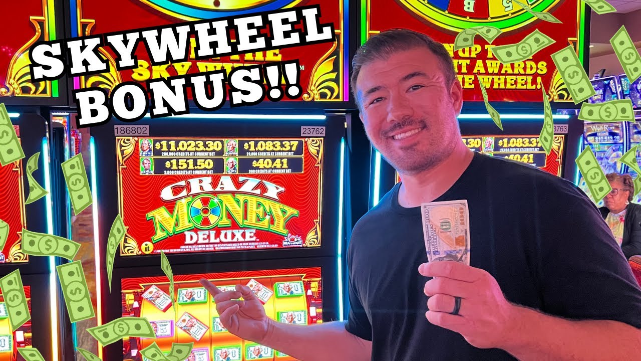 Winning on Crazy Money Deluxe! 💰🎡 Sky Wheel Money Catch Bonus! YouTube