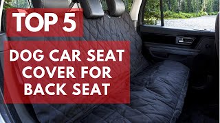 Dog Car Seat Cover for Back Seat 2021 by Petsdel 106 views 2 years ago 3 minutes, 58 seconds