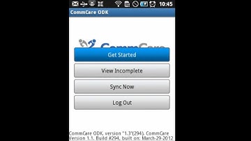 CommCare - Andriod Phone based Application which we use for Risk Profiling Rural Populations